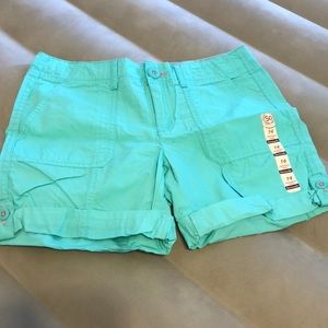 SO Sea Green Shorts, Size 14